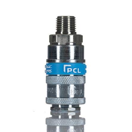 Pneumatická rychlospojka, řada: AC, Ocel1/4 in Vnitřní, přípojka se závitem: R PCL