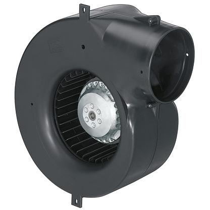 ebm-papst Odstředivý ventilátor, řada: G2E 140 Odstředivý, průtok vzduchu: 370 m³/h 230V ac AC 248 mm 237mm 100 mm