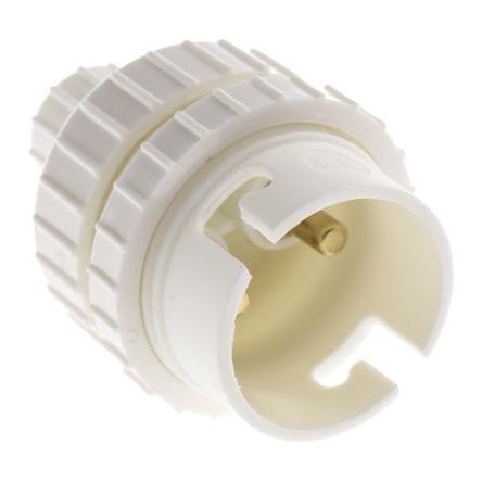 Orbitec Objímka, řada: PLASTIC LAMPHOLDER B22D, 100 W, počet kolíků: 2 kolíkový Plastové pro LED 140561 se základnou B22