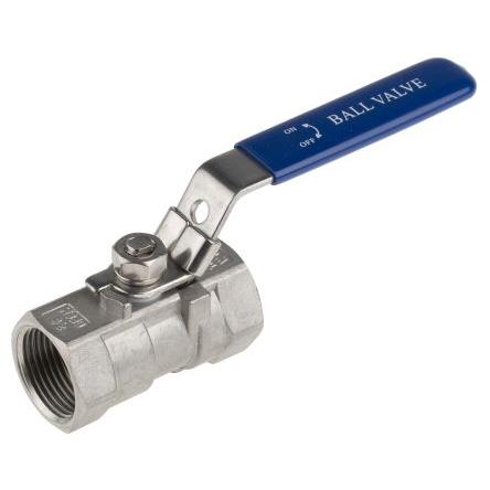 Kulový ventil, Nerezová ocel ASTM A351-CF8M 2cestný 68 bar RS PRO BSPP