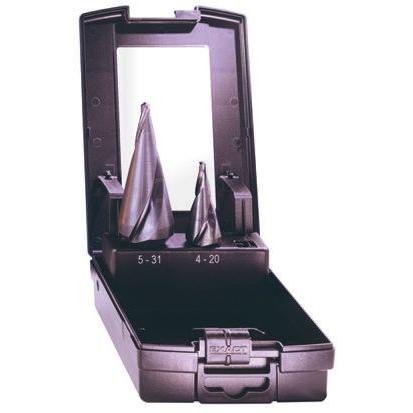 Sada bitů vrtáků, Rychlořezná ocel, počet kusů: 2 Stupňový vrták RS PRO Kov, max. velikost: 31 mm, min. velikost: 5 mm