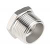 Nerezová spojka trubek Přímý Pouzdro 23.114 mm Vnější Šestihran RS PRO 3/4 in Vnitřní G 1/2 in