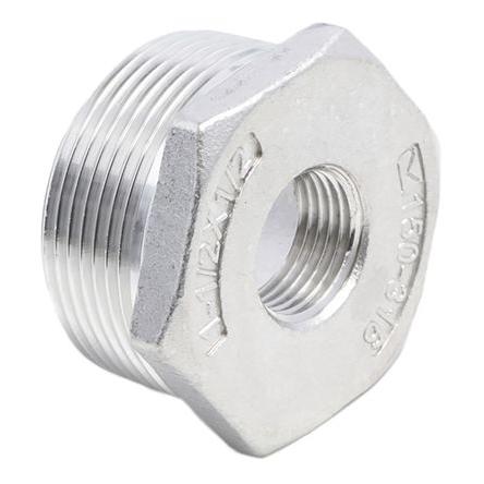 Nerezová spojka trubek Přímý Pouzdro 29.97 mm Vnější Šestihran RS PRO R 1-1/2 in Vnitřní G 1/2 in
