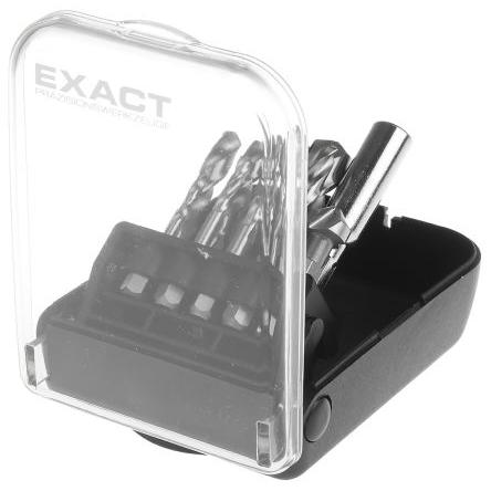 Sada bitů vrtáků, Rychlořezná ocel, počet kusů: 11 Otáčecí EXACT Kov, max. velikost: 10.2 mm, min. velikost: 2.5 mm
