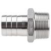 Nerezová spojka trubek Přímý Vsuvka 70 mm Vnější Šestihran RS PRO 1-1/4 in Vnější 32 mm