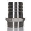 Nerezová spojka trubek Přímý Vsuvka 88 mm Vnější Šestihran RS PRO 2 in Vnější 51.5 mm