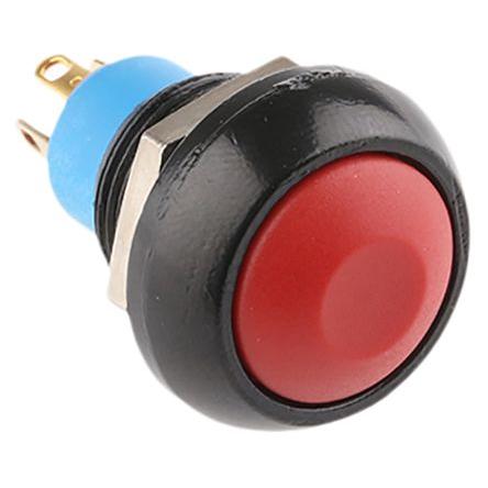 APEM Tlačítkový spínač, řada: IP IP67 SPDT Panel Okamžité 12.9 mm 5A 50 V dc 48 V ac