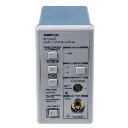 Sonda pro osciloskop TCPA400, typ sondy: Proud 2 MHz BNC 175 ns, číslo modelu: TCPA400 Tektronix
