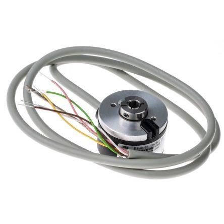 Přírůstkový kodér, řada: BHK Optické HTL/Push Pull 30V dc 12000 rpm 500 ppr Dutý IP42 Baumer 6 mm
