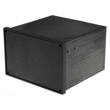 RS PRO Pouzdro na přístroje Noryl 96 mm barva Černá 144 mm 138 mm