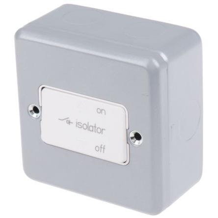 MK Electric Stříbrná Metal Clad 250V IP2X
