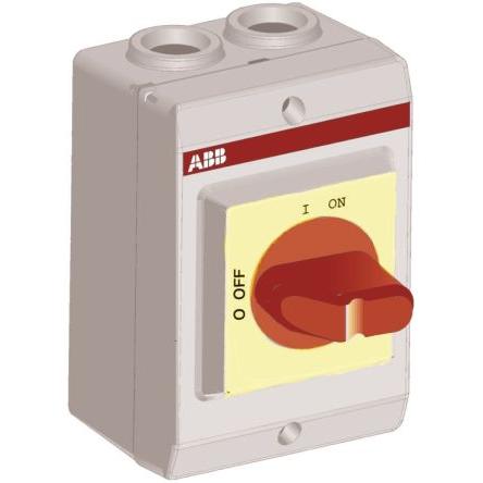 ABB Oddělovací (hlavní) vypínač, rozsah: OTP 3pólový IP65 32A 7.5 kW