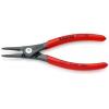 Kleště na pojistné kroužky, celková délka: 140mm 1, Chrom-vanadová ocel, Elektrická ocel Knipex