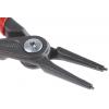 Kleště na pojistné kroužky, celková délka: 140mm 1, Chrom-vanadová ocel, Elektrická ocel Knipex Přímý