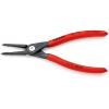Kleště na pojistné kroužky, celková délka: 180mm 1, Chrom-vanadová ocel, Elektrická ocel Knipex Rovný nos