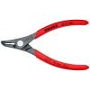 Kleště na pojistné kroužky, celková délka: 130mm 1, Chrom-vanadová ocel, Elektrická ocel Knipex