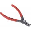 Kleště na pojistné kroužky, celková délka: 130mm 1, Chrom-vanadová ocel, Elektrická ocel Knipex