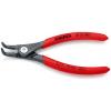 Kleště na pojistné kroužky, celková délka: 130mm 1, Chrom-vanadová ocel, Elektrická ocel Knipex