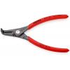 Kleště na pojistné kroužky, celková délka: 165mm 1, Elektrická ocel, Chrom-vanadová ocel Knipex Ohnutý nos