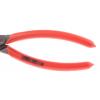 Kleště na pojistné kroužky, celková délka: 165mm 1, Elektrická ocel, Chrom-vanadová ocel Knipex Ohnutý nos