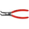 Kleště na pojistné kroužky, celková délka: 165mm 1, Elektrická ocel, Chrom-vanadová ocel Knipex Ohnutý nos