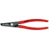 Kleště na pojistné kroužky, celková délka: 210mm 1, Chrom-vanadová ocel, Elektrická ocel Knipex