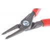 Kleště na pojistné kroužky, celková délka: 140mm 1, Chrom-vanadová ocel, Elektrická ocel Knipex Přímý