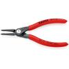 Kleště na pojistné kroužky, celková délka: 140mm 1, Chrom-vanadová ocel, Elektrická ocel Knipex Přímý