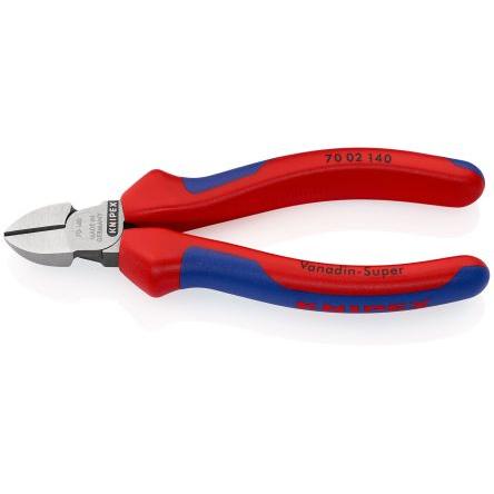 Boční řezačka, celková délka: 140mm, Z více komponent S kuželkou, Bimetal s 10mm dlouhými čelistmi kapacita řezání 4 mm,