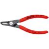 Kleště na pojistné kroužky, celková délka: 130mm 1, Chrom-vanadová ocel, Elektrická ocel Knipex