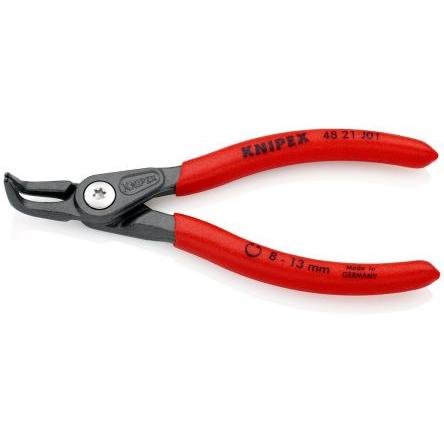 Kleště na pojistné kroužky, celková délka: 130mm 1, Chrom-vanadová ocel, Elektrická ocel Knipex
