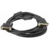 Roline, A: Vnější Duální propojení DVI-D, B: Vnější DVI-D 3 m Kabel DVI, Černá, Polyvinylchlorid