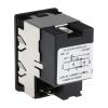 Schurter Konektor IEC 10A C14 Vnější, Zacvakávací montáž 5 x 20 mm, 250V ac 2 póly, 50Hz, 60 Hz Pájecí, 85 °C 2, -25 °C