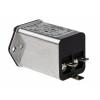 Schurter Konektor IEC 4A C14 Vnější, Montáž do panelu, 250V ac, 60Hz Rychlé připojení, 85 °C, -25 °C