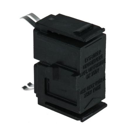 Držák pojistek s montáží do panelu 10A 250V ac Schurter 5 x 20 mm 2pólový