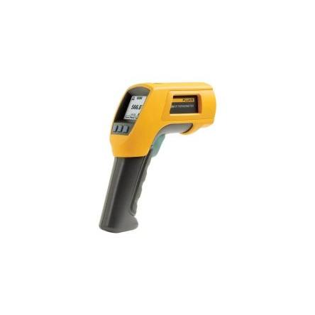 Fluke Infračervený teploměr, číslo modelu: 566 -40 °C, Max Teplota 650 °C, přesnost: ± 1 °C, F, Fahrenheit, °C