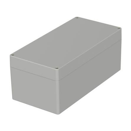 Bopla Pouzdro, řada: Euromas IP66 S přírubou barva Šedá barva Šedá ABS 240.5 mm 100.5 mm 120 mm Polychloropren