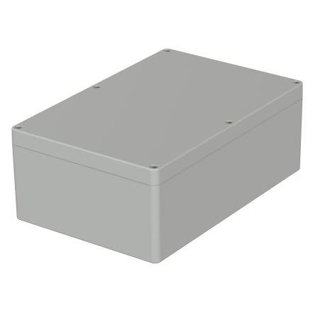 Bopla Pouzdro, řada: Euromas IP66 Stíněné S přírubou barva Šedá barva Šedá ABS 240.3 mm 90 mm 160.3 mm Polychloropren