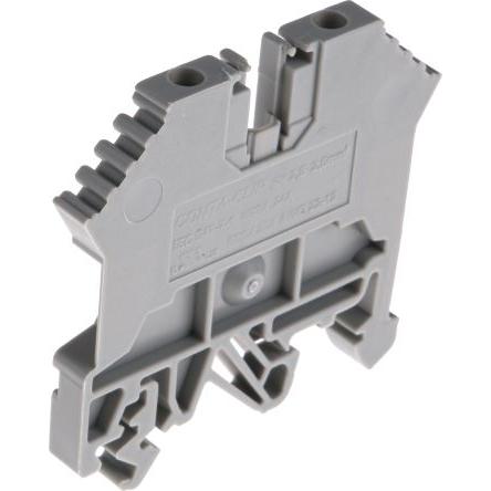 RS PRO Napájení přes svorkovnici, 800V Šedá 0.2mm², 2.5 mm² 1 Šroubová