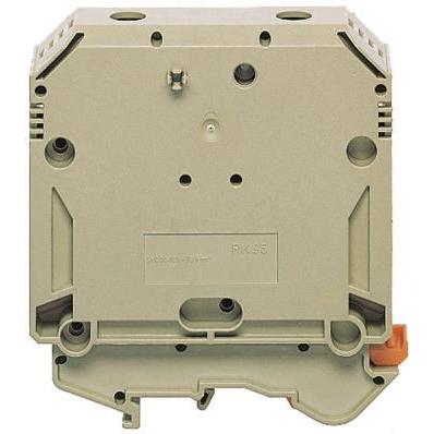 RS PRO Svorkovnice pro montáž na lištu DIN, 1kV Hnědá 35mm², 95 mm²