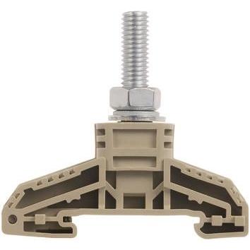 RS PRO Kolíková svorka, 1kV Béžová 1 Šroub