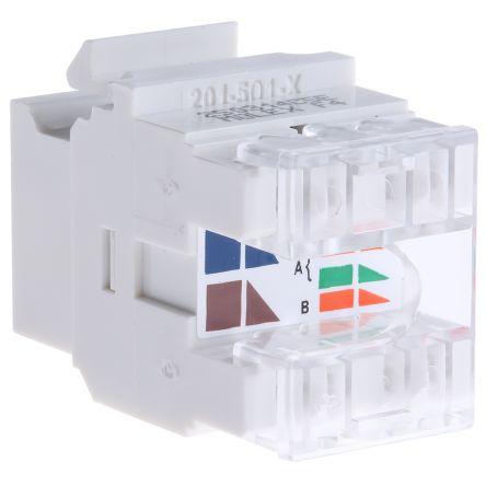 Molex Premise Networks Zástrčka, řada: KSJ, Cat5e, počet portů: 8portový, Zástrčka, UTP, RJ45