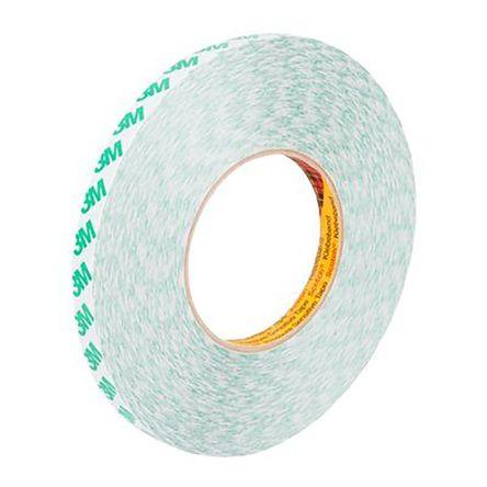 Oboustranná plastová páska 9087, Bílá 12mm x, délka: 50 m 0.26 mm (tloušťka) 3M Polyvinylchlorid