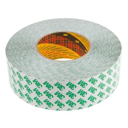 Oboustranná plastová páska 9087, Bílá 50mm x, délka: 50 m 0.26 mm (tloušťka) 3M Polyvinylchlorid