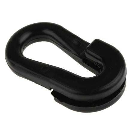 Černá, Červená Polypropylen Ø 8 mm RS PRO