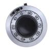 Knoflík potenciometru Chromová 46 mm Průměr knoflíku, barva ukazatele: Černá barva ukazatele 6.35 mm hřídel Vishay