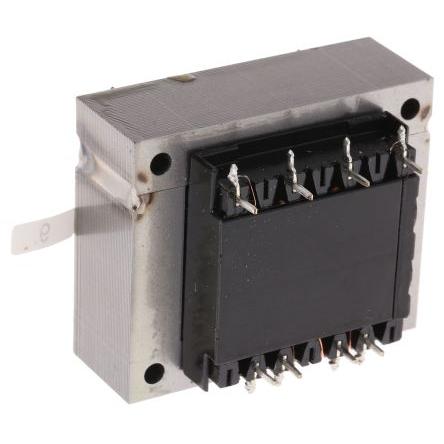 RS PRO Transformátor PCB, sekundární napětí: 12 V ac, počet výstupů: 2 Průchozí otvor 82 % 12 VA