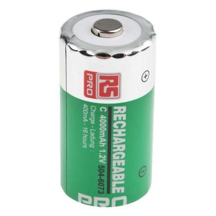 Nabíjecí baterie C RS PRO 1.2 V NiMH HR14 4 Ah RS PRO