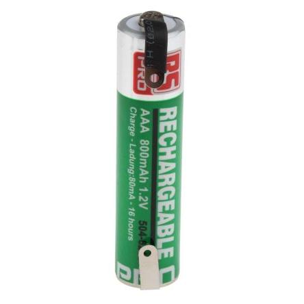 Nabíjecí baterie AAA RS PRO 1.2 V Nikl-metal-hydrid HR03 800 mAh RS PRO