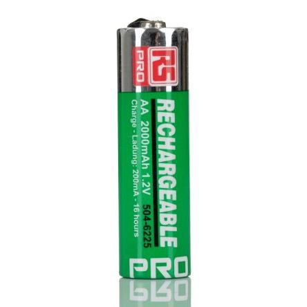 Nabíjecí baterie AA AA RS PRO 1.2 V Nikl-metal-hydrid HR6 2 Ah RS PRO 1